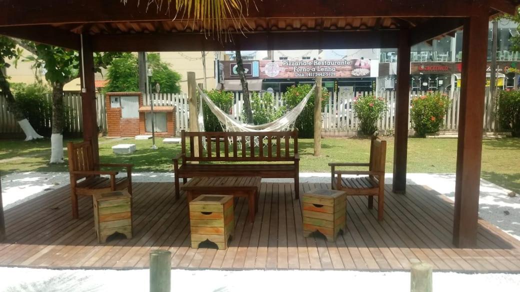 Apto Espetacular A 50 M Do Mar Em Condominio Com Piscinas Maravilhosas Гуаратуба Екстер'єр фото